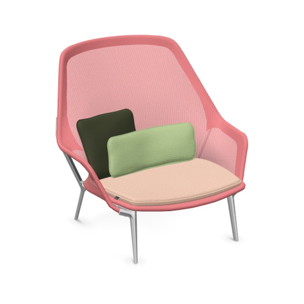 [VI-H1-21022300] Vitra Chaises longues & fauteuils – Slow Chair & Ottoman (tricot)